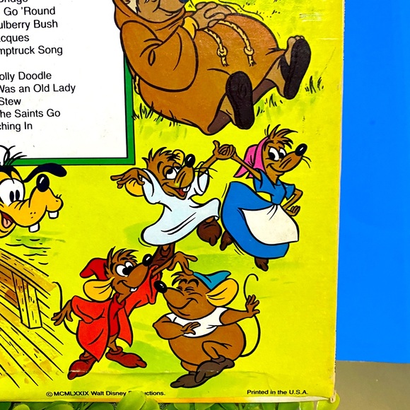 DISNEY’S VTG 1979 CHILDREN’S FAVORITES DISNEYLAND VINYL RECORD LP VOL II #1V8121 - Picture 10 of 16